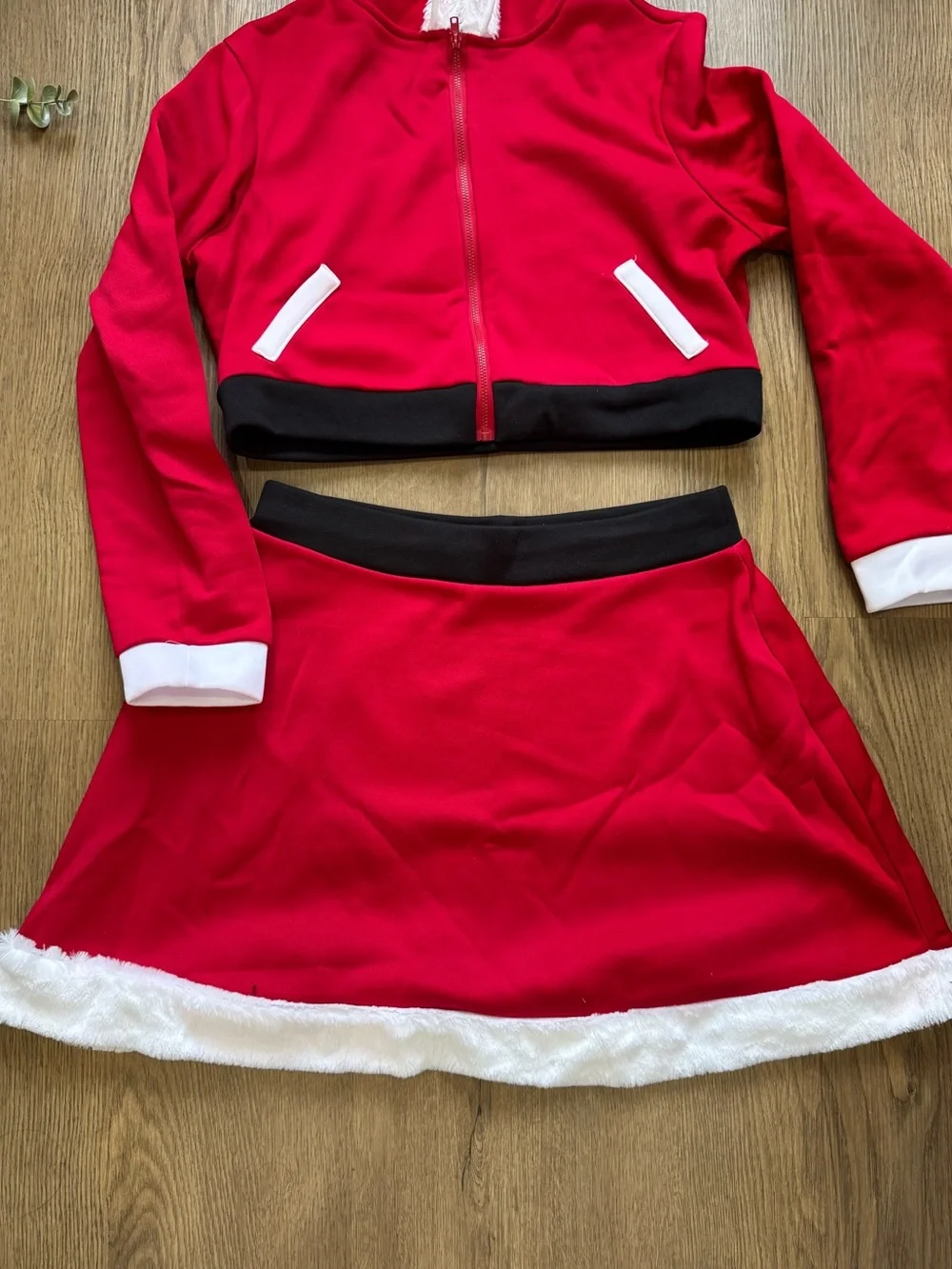 Mrs Claus Costume Adult Large 10-12 Complete Set